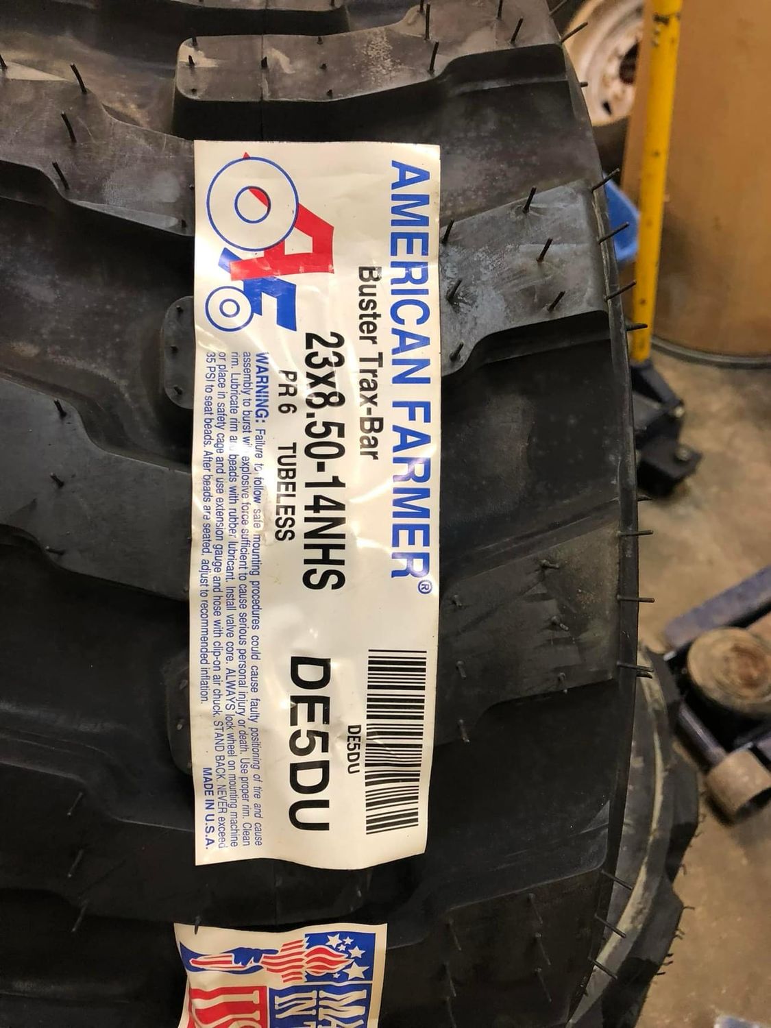American Farmer Forklift 23-8.50-14 (6ply)