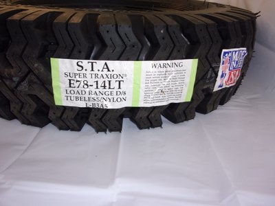 STA SNOW TIRE 78-14 (8ply)