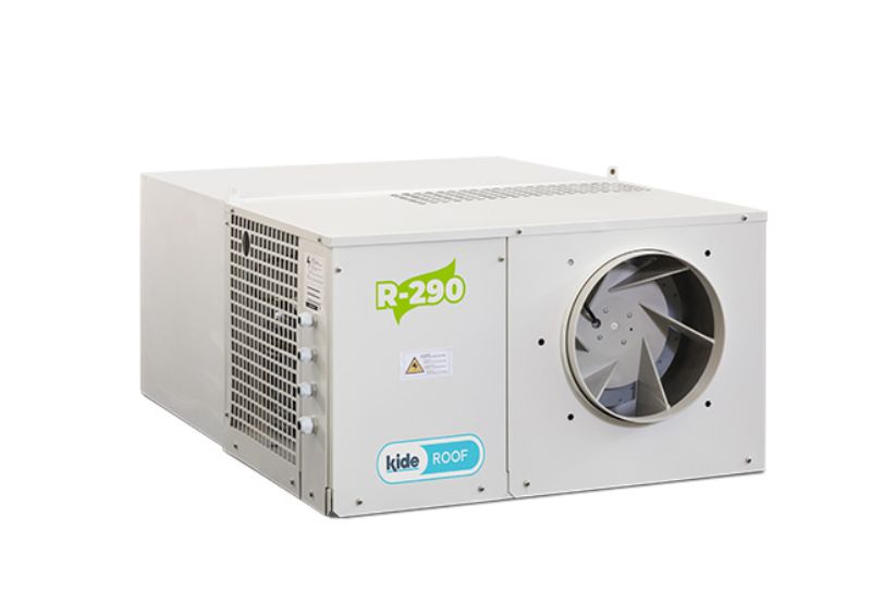 EQUIPOS DE CONGELACIÓN COMPACTOS DE TECHO CENTRÍFUGO R-290