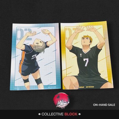 Haikyu!! [Sugawara &amp; Atsumu] Clear Cards