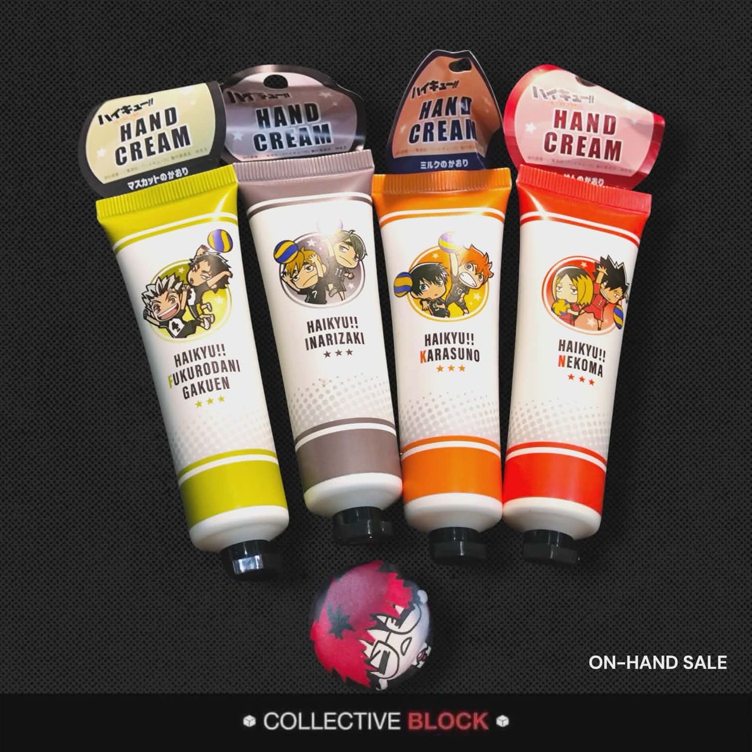 Haikyu!! [Fukurodani, Inarazaki, Karasuno, Nekoma] Hand Creams
