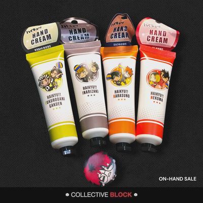 Haikyu!! [Fukurodani, Inarazaki, Karasuno, Nekoma] Hand Creams
