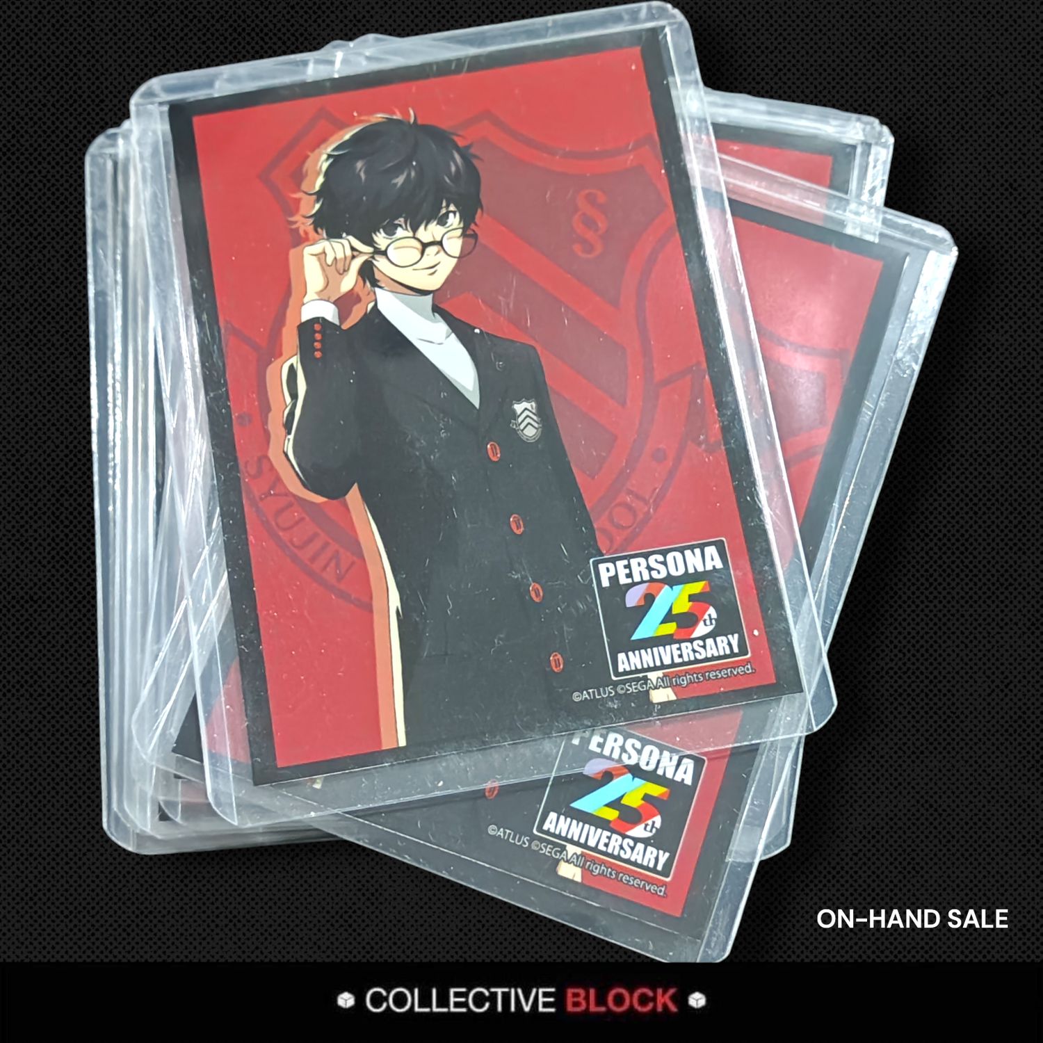 Persona 5 Royal Ren Amamiya 25th Anniversary Card Sleeve