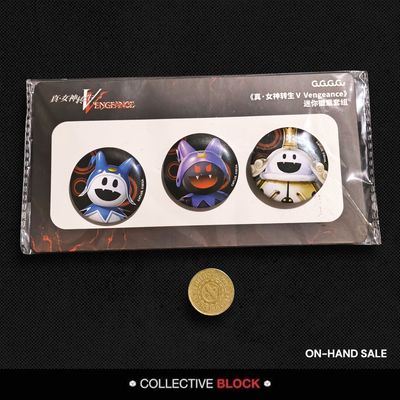 Shin Megami Tensei V Mini Badge Pins