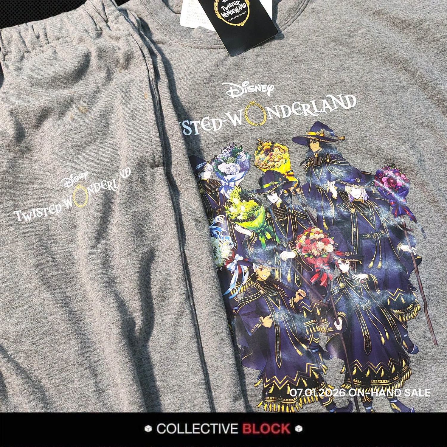 Twisted Wonderland Bloom Birthday Pajama Top and Bottoms Set