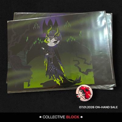 Twisted Wonderland Diasomnia Malleus Draconia (Overblot) Exhibition ~Seasonal Memories~ Clear File