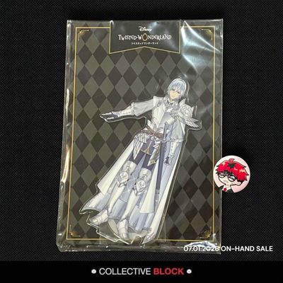 Twisted Wonderland Diasomnia Silver Dawn Armor Acrylic Stand