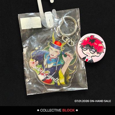 Twisted Wonderland Diasomnia Sebek Zigvolt Halloween Keychain