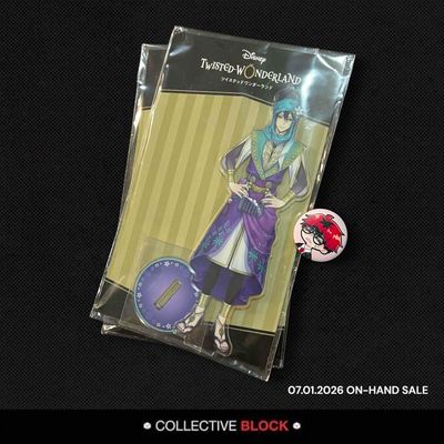 Twisted Wonderland Diasomnia Malleus Draconia Scalding Sands Acrylic Stand