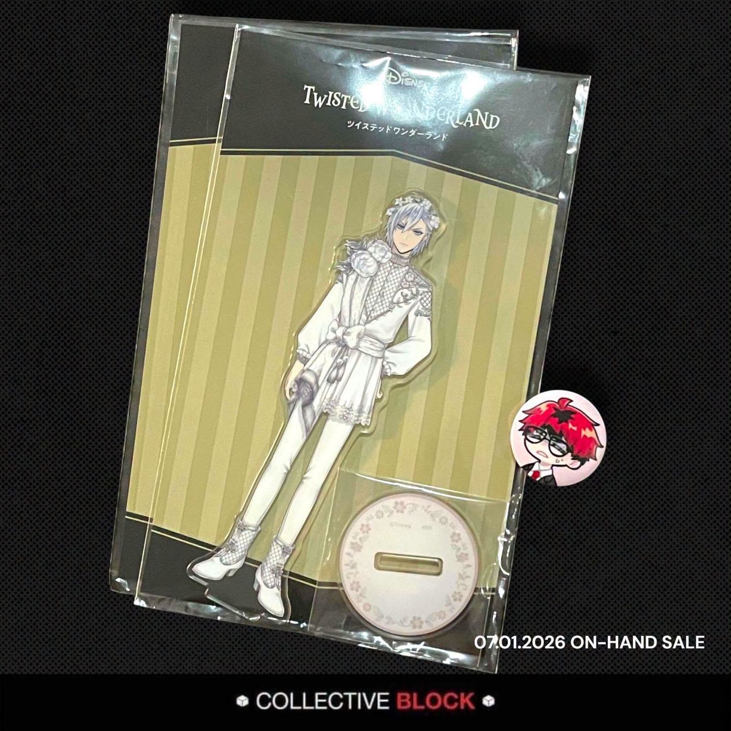 Twisted Wonderland Diasomnia Silver Fairy Gala Acrylic Stand