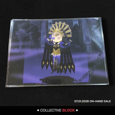 Twisted Wonderland Pomefiore Vil Schoenheit (Overblot) Exhibition ~Seasonal Memories~ Clear File
