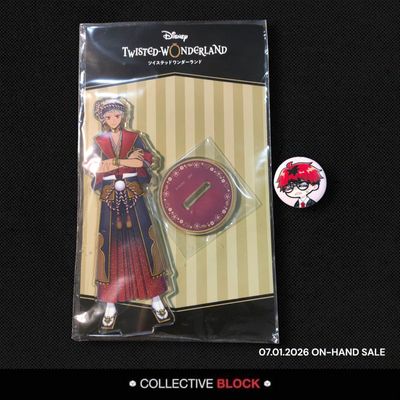 Twisted Wonderland Scarabia Kalim Al-Asim New Year Exhibition Acrylic Stand