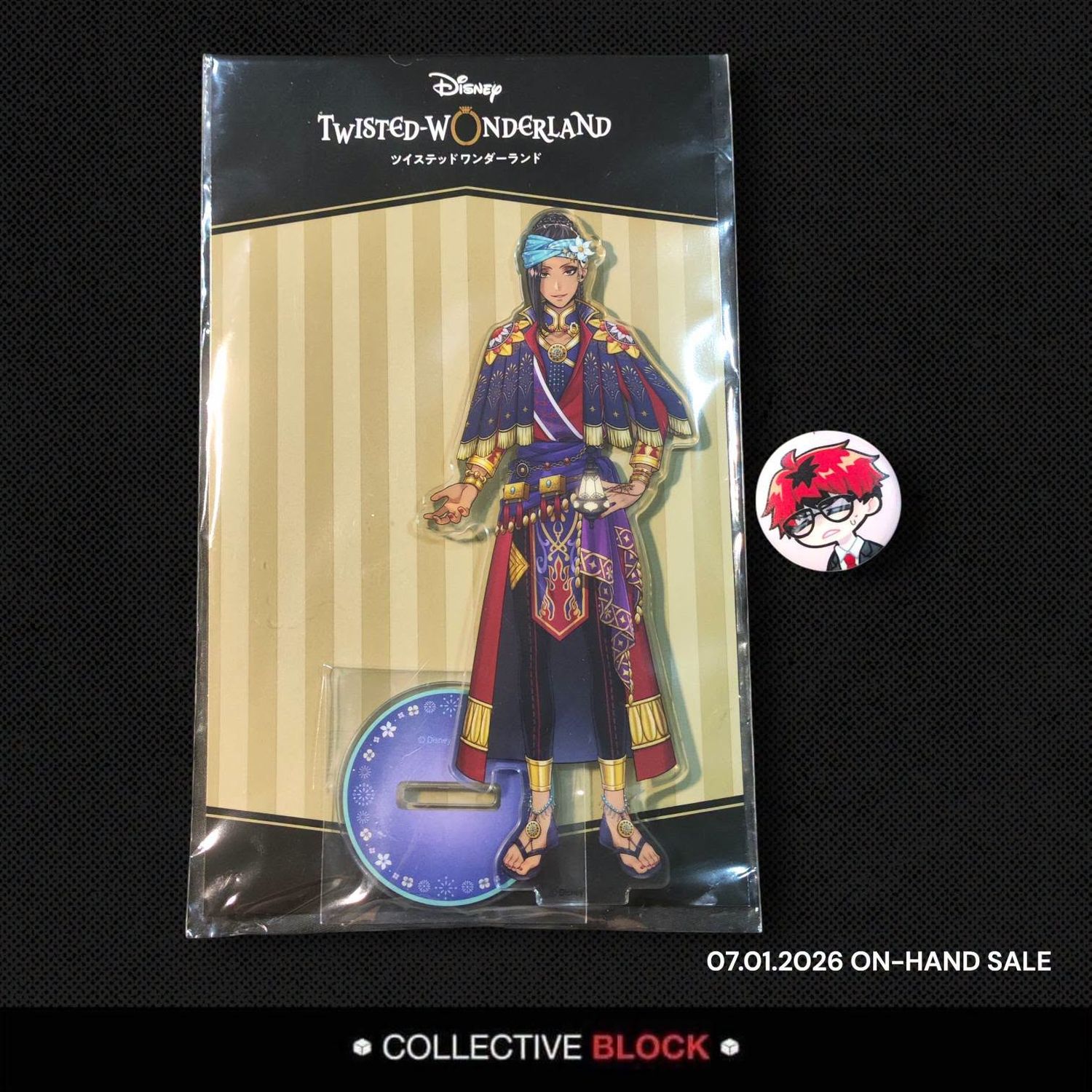 Twisted Wonderland Scarabia Jamil Viper Scalding Sands Acrylic Stand