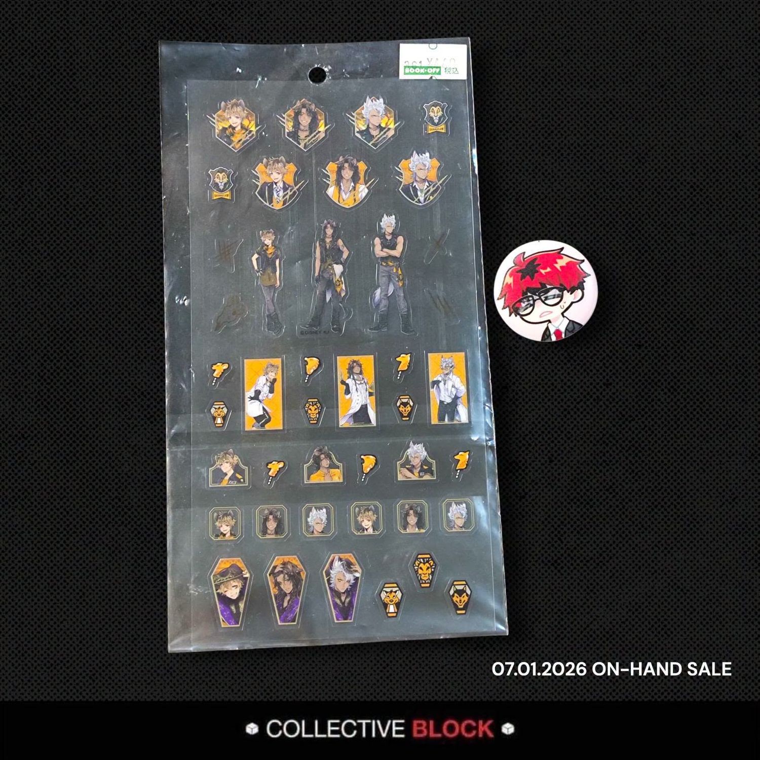 Twisted Wonderland Savanaclaw Dorm [Leona, Jack, Ruggie] Sticker Sheet