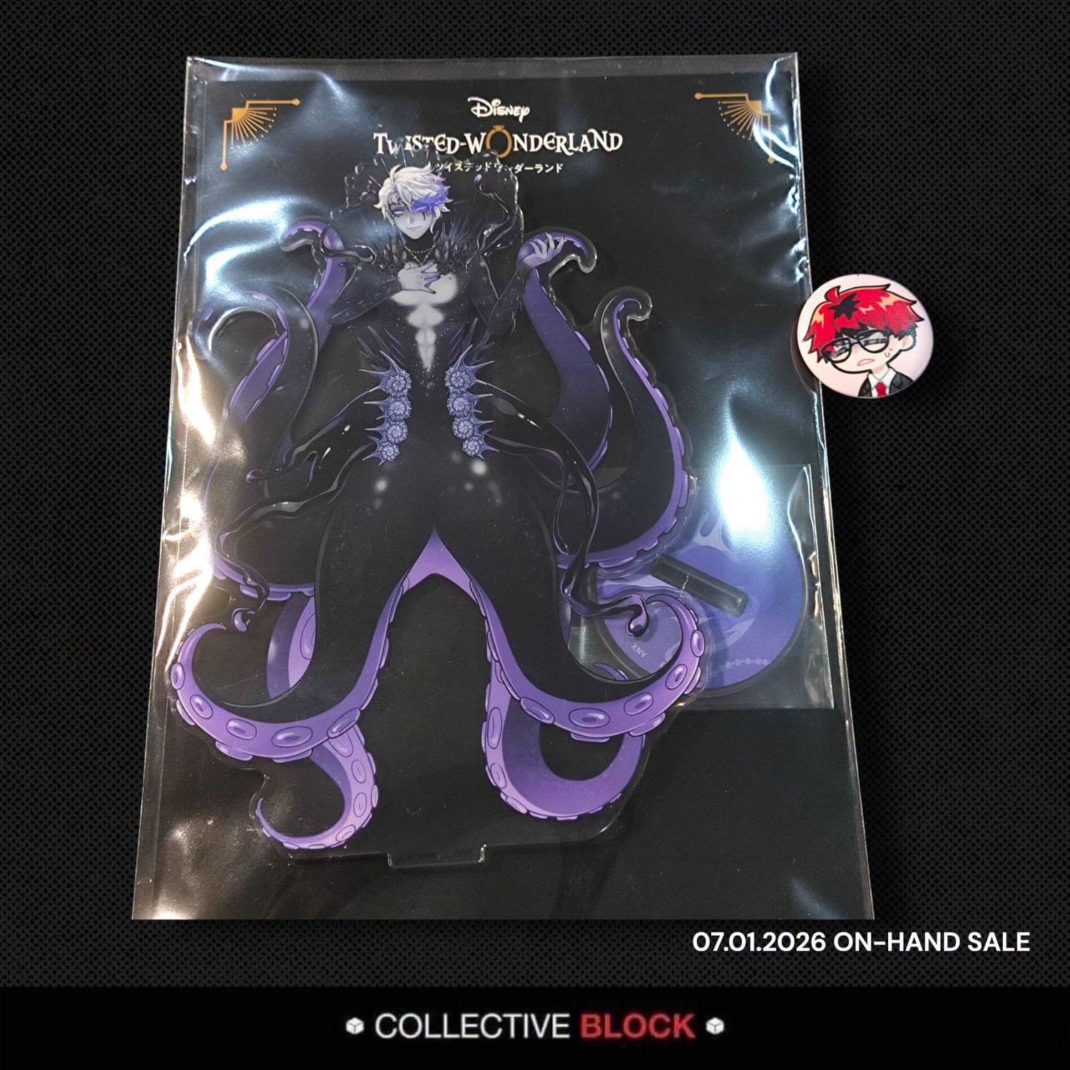 Twisted Wonderland Octanvinelle Azul Ashengrotto (Overblot) Exhibition ~Seasonal Memories~ Acrylic Stand