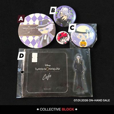Twisted Wonderland Octanvinelle Azul Ashengrotto Assorted Merch