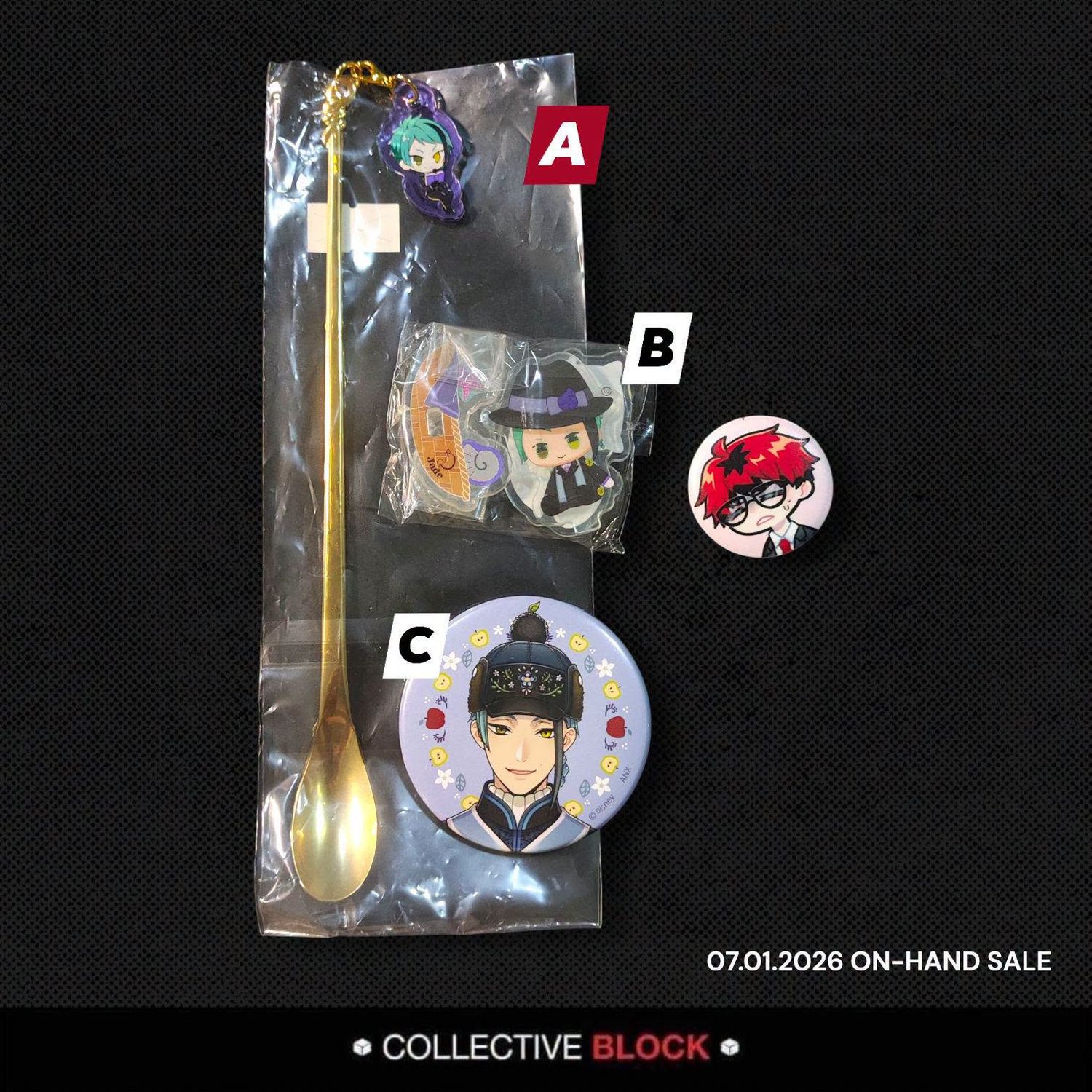 Twisted Wonderland Octanvinelle Jade Leech Assorted Merch