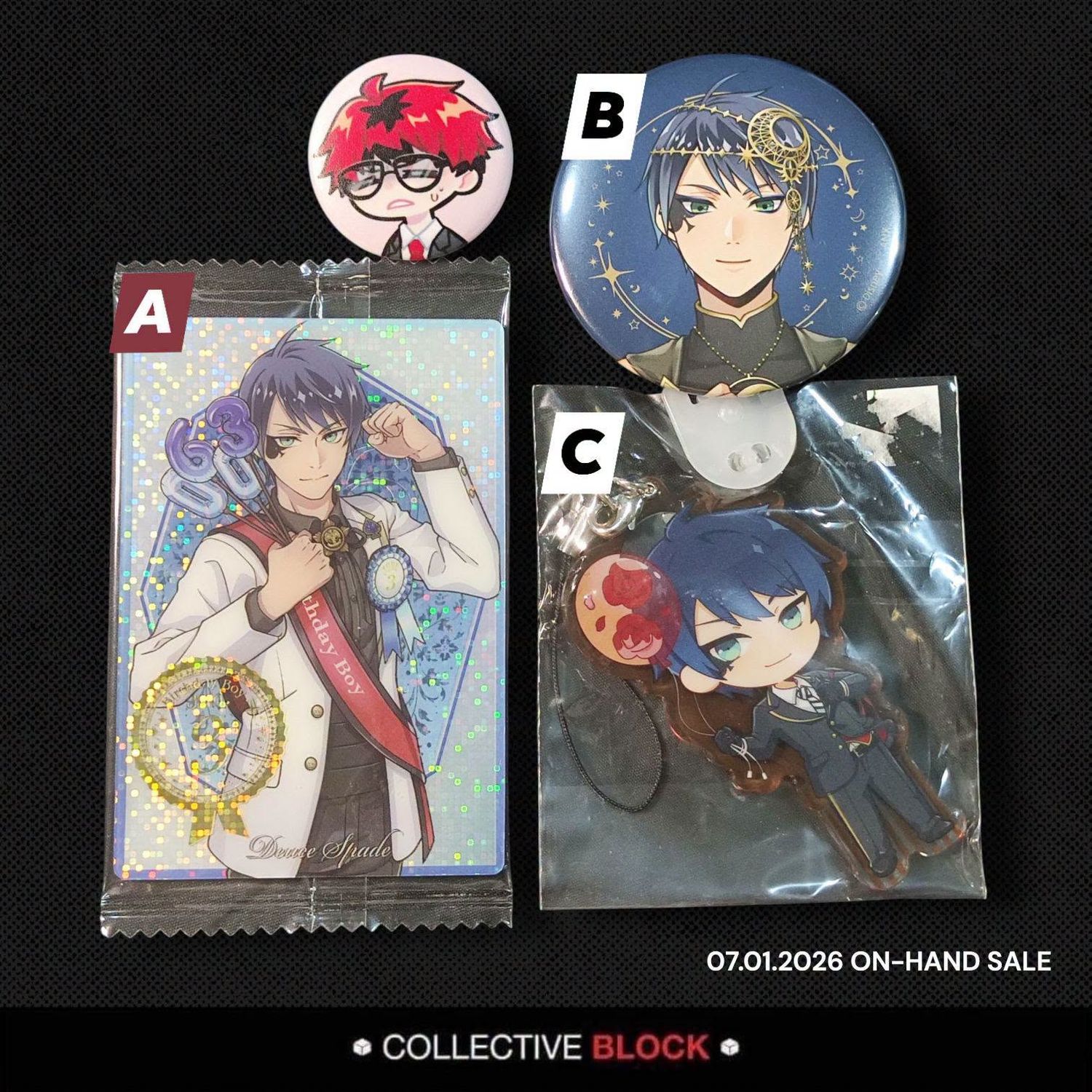 Twisted Wonderland Heartslabyul Deuce Spade Assorted Merch