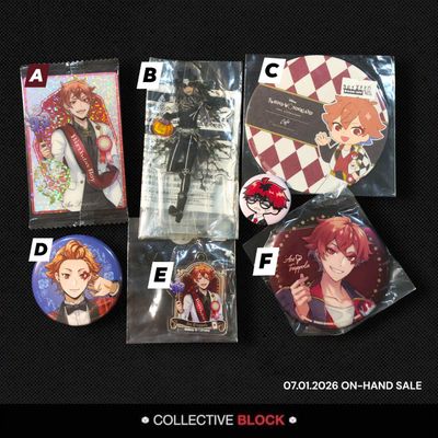 Twisted Wonderland Heartslabyul Ace Trappola Assorted Merch
