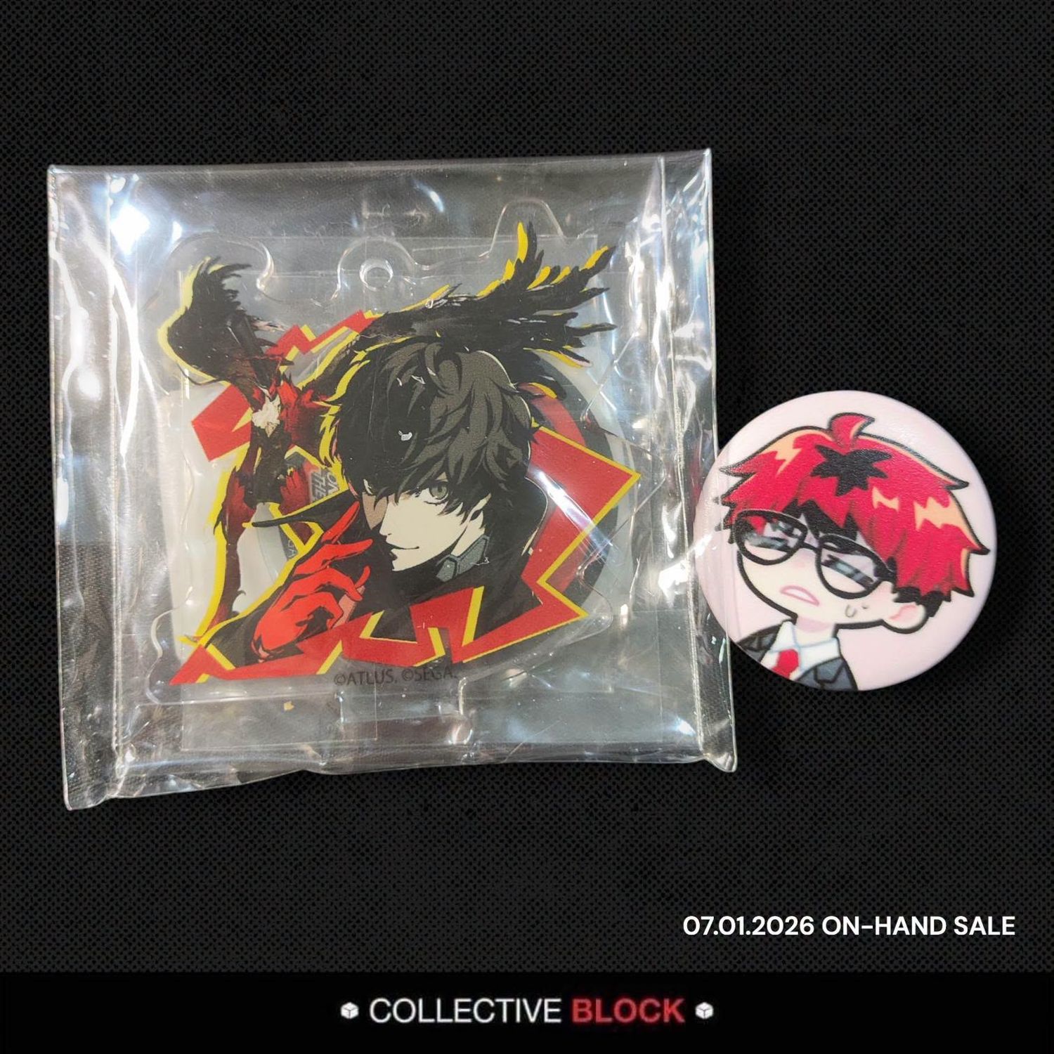Persona 5 Joker Acrylic Stand Keychain