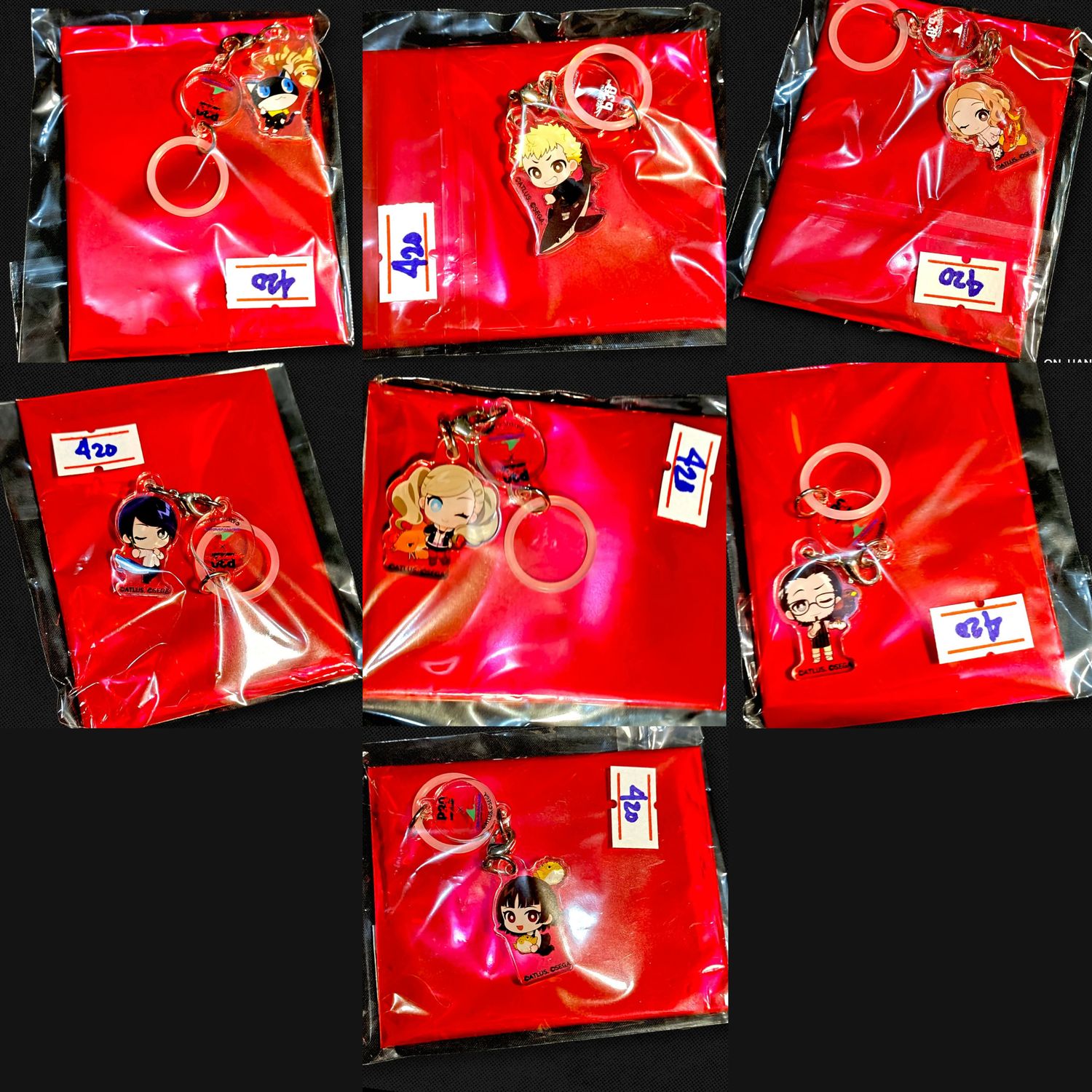 Persona 5 P30th x Sea Paradise Collab Chibi Acrylic Keychain