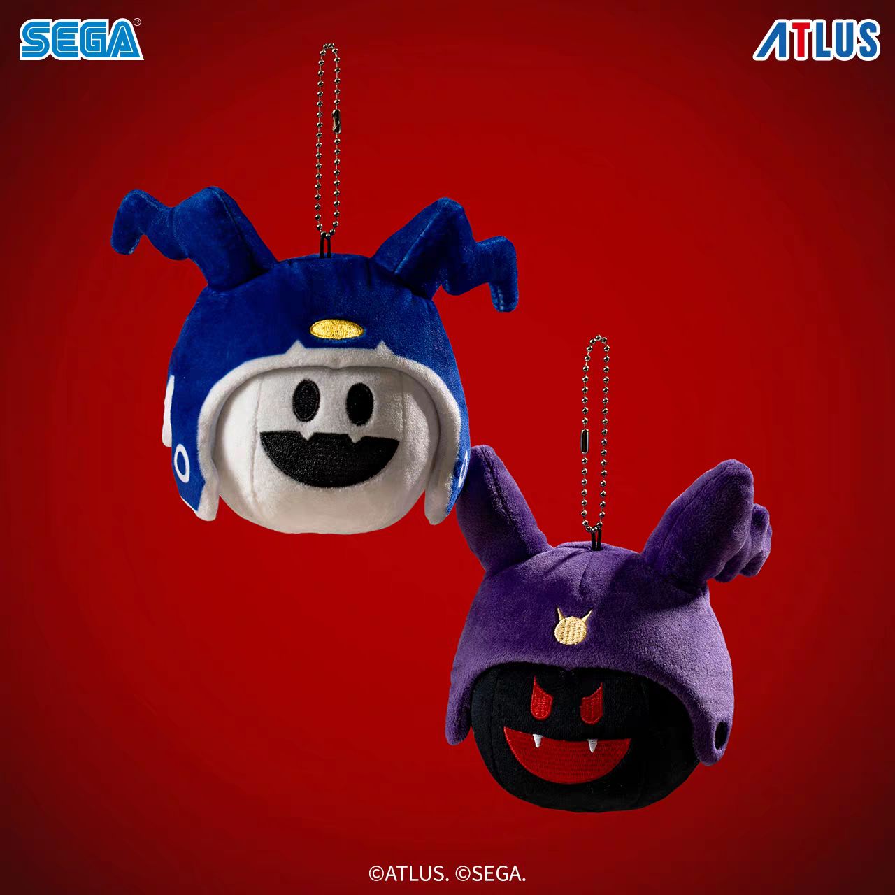 [Pre-Order] SEGA Shin Megami Tensei V Jack Frost and Black Frost Dango Plush Heads