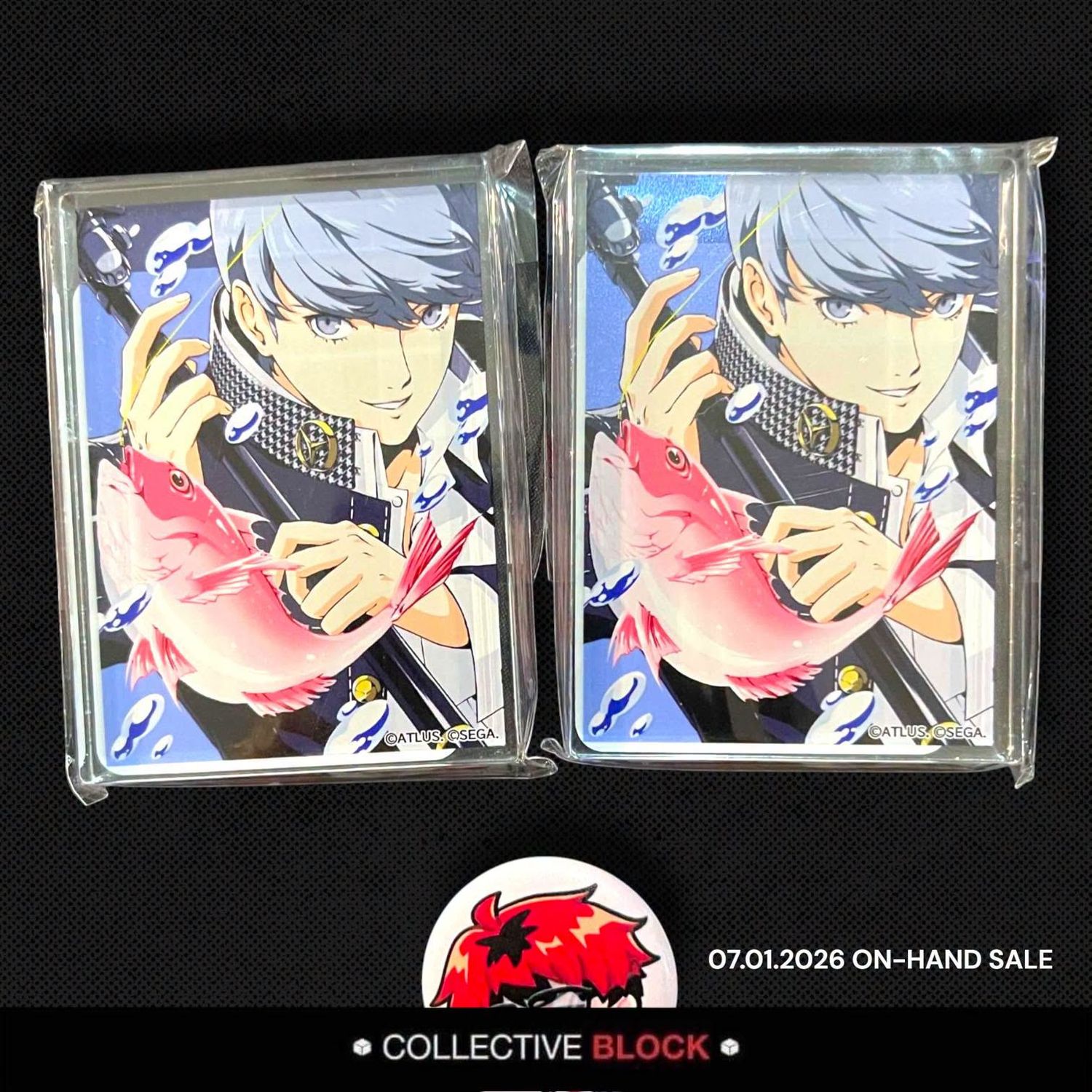 Persona 4 P30th x Sea Paradise Collab Yu Narukami Acrylic Block