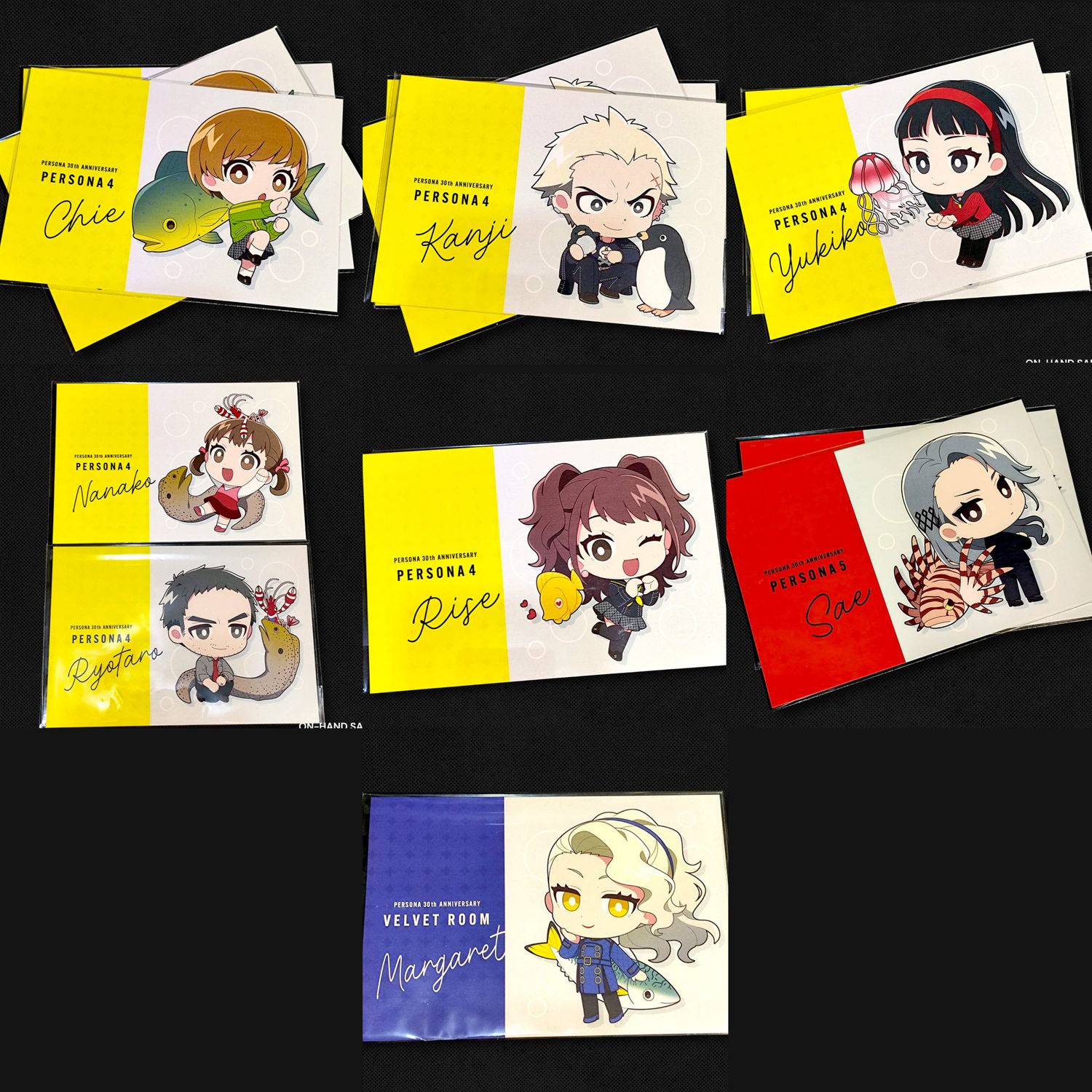 Persona Series P30th x Sea Paradise Collab Postcards