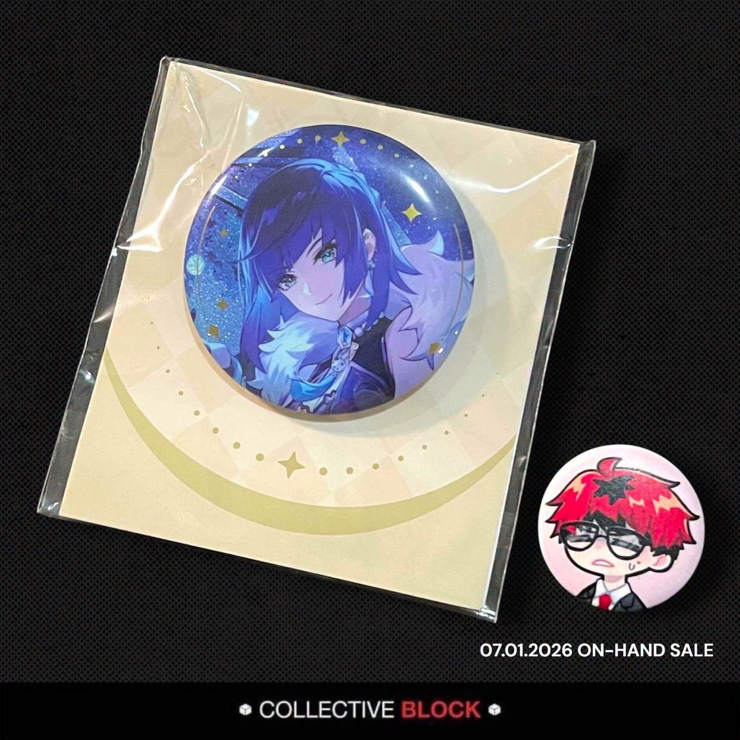 Genshin Impact Yelan Can Badge