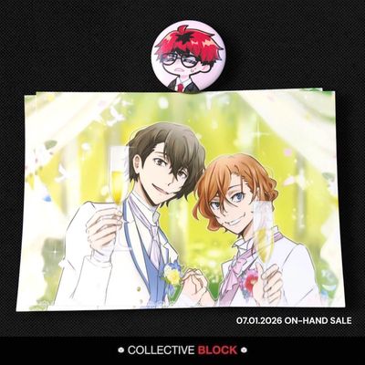 Bungo Stray Dogs Soukoku/Double Black [Dazai &amp; Chuuya] Assorted Netprint