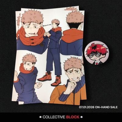Jujutsu Kaisen Yuji Itadori Assorted Netprint