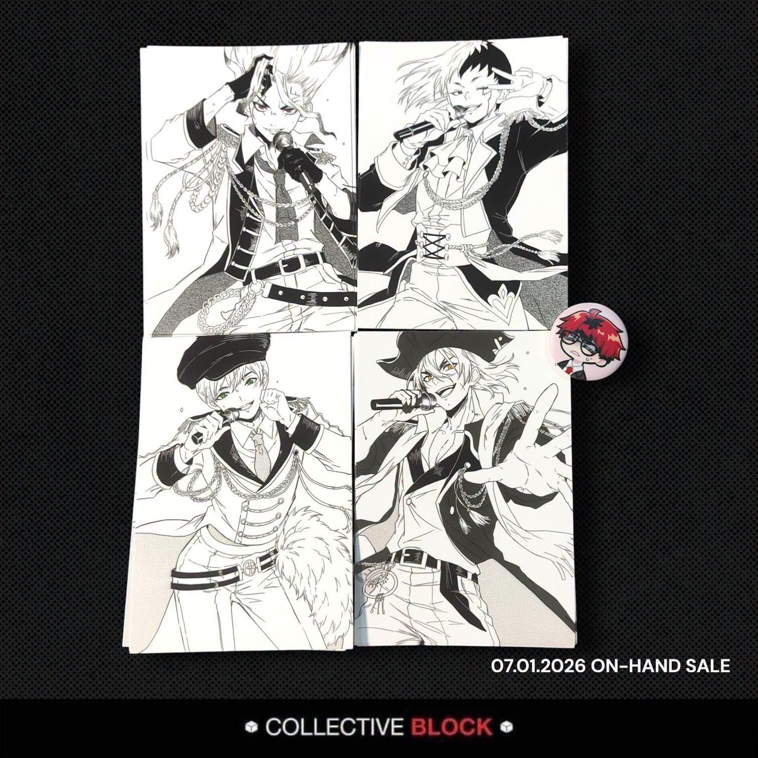 Dr. Stone Entertainment [Senku, Gen, Ukyo, Ryusui] Netprint