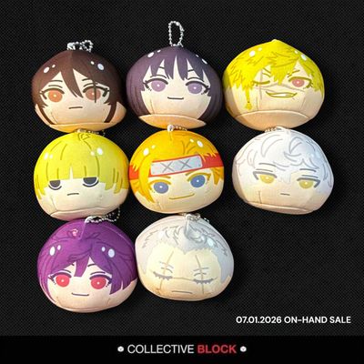 Hell's Paradise: Jigokuraku [Gabimaru, Sagiri, Yuzuriha, Chōbei, Tōma, Fuchi, Shion, Tenza] Omanjuu Plush