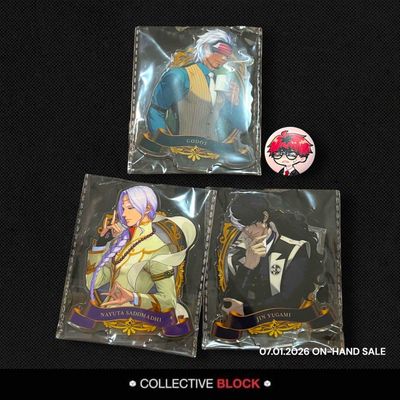 Ace Attorney [Nahyuta, Godot, Yugami/Blackquill] Statue Style Acrylic Stand