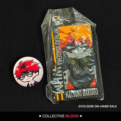 My Hero Academia Bakugo Katsuki Rubber Keychain
