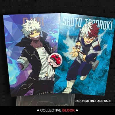 My Hero Academia [Shoto &amp; Dabi] Card Set