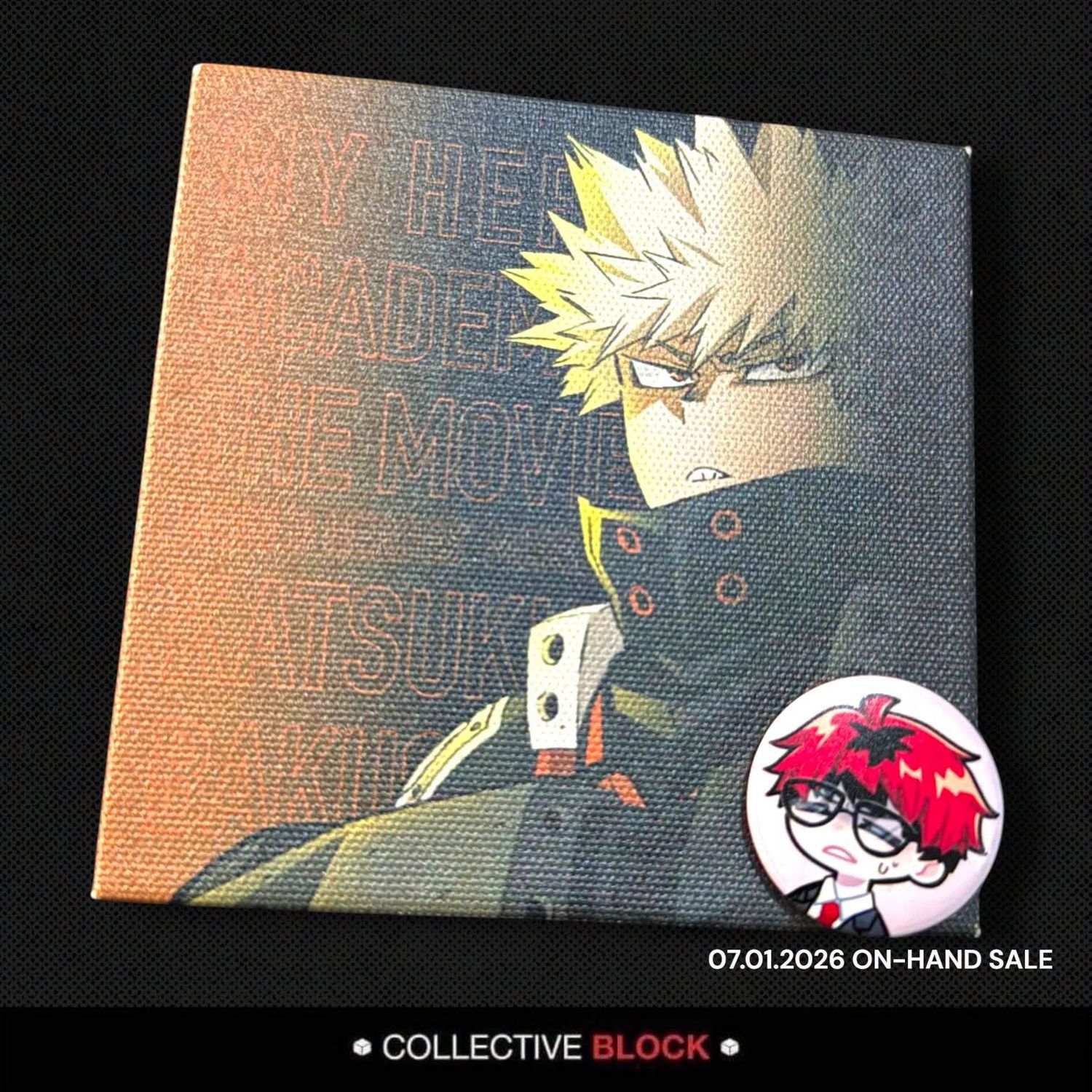 My Hero Academia Bakugo Katsuki Mini Canvas