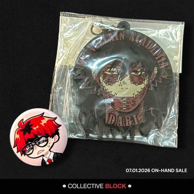 My Hero Academia Dabi/Touya Todoroki Rubber Keychain