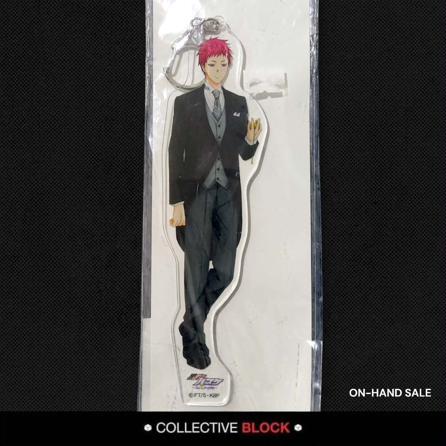 Kuruko no Basket Akashi Seijuro Suit Big Acrylic Keychain