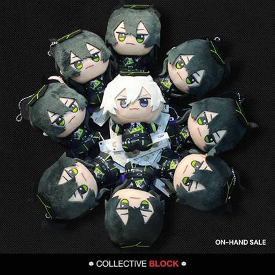Twisted Wonderland Diasomnia [Malleus &amp; Silver] Chibigurumi Plushies