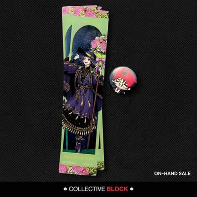 Twisted Wonderland Diasomnia [Lilia, Silver, Sebek] Birthday Bloom Illustration Bookmark