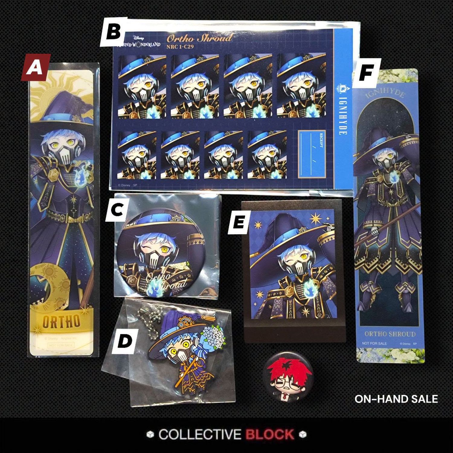 Twisted Wonderland Ignihyde Ortho Shroud Assorted Merch