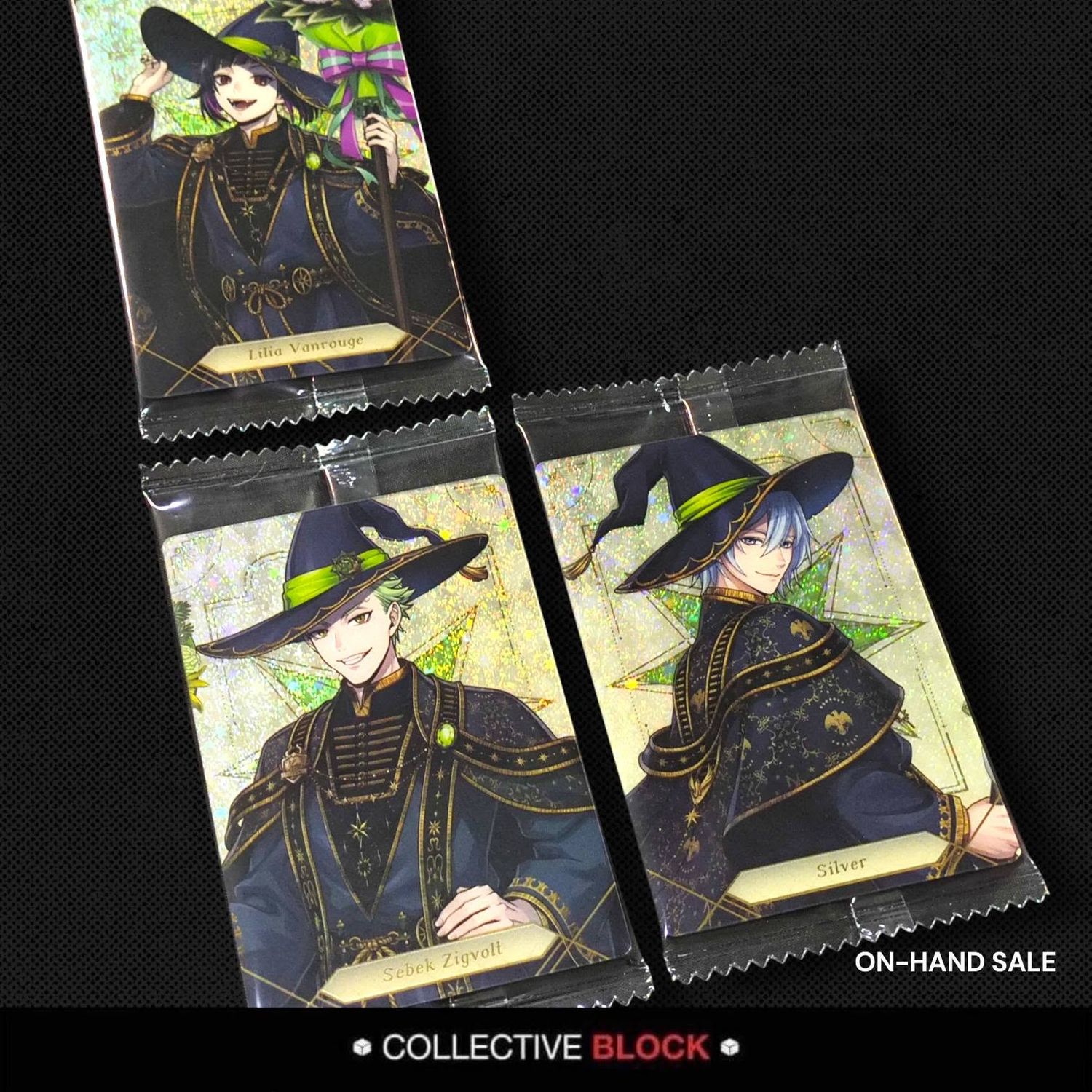 Twisted Wonderland Diasomnia [Sebek, Silver, Lilia] Birthday Wafer Cards