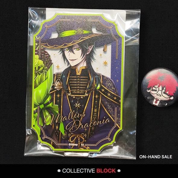 Twisted Wonderland Diasomnia Malleus Draconia Bloom Birthday Acrylic Stand
