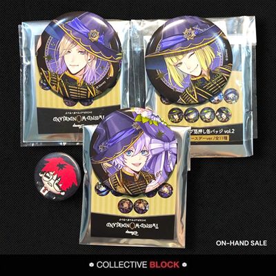 Twisted Wonderland Pomefiore [Vil, Rook, Epel] Birthday Bloom Can Badge