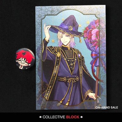 Twisted Wonderland Pomefiore Vil Schoenheit Birthday Bloom Postcard