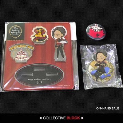 Twisted Wonderland Scarabia Jamil Viper Assorted Acrylic Stands