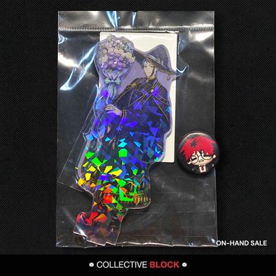 Twisted Wonderland Octanvinelle Jade Leech Birthday Bloom Acrylic Stand