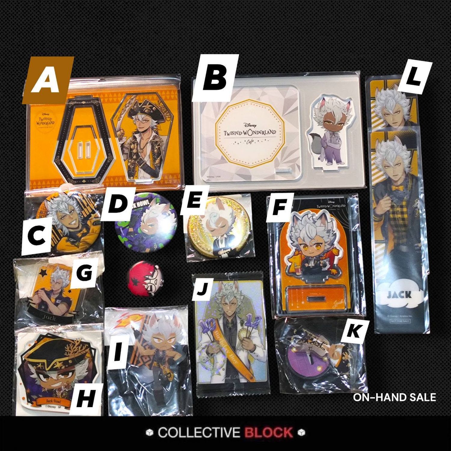 Twisted Wonderland Savanaclaw Jack Howl Assorted Merch
