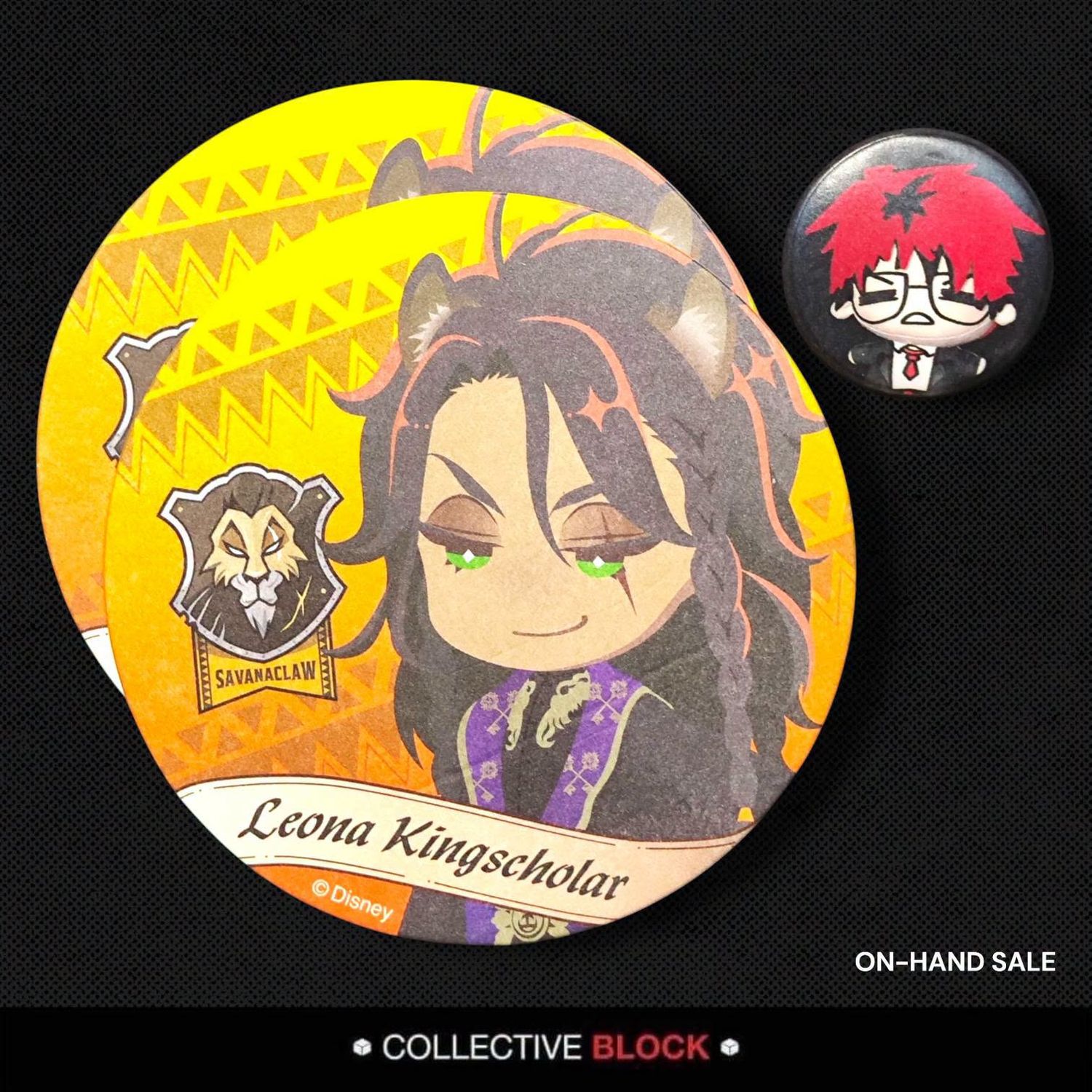 Twisted Wonderland Savanaclaw Leona Kingscholar Dorm Sprite Paper Coaster